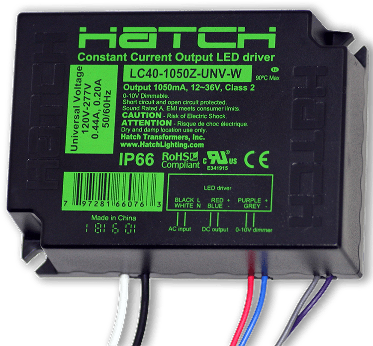 Hatch led drivers